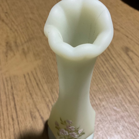 Fenton. Hand painted swung vase. - Picture 5 of 6